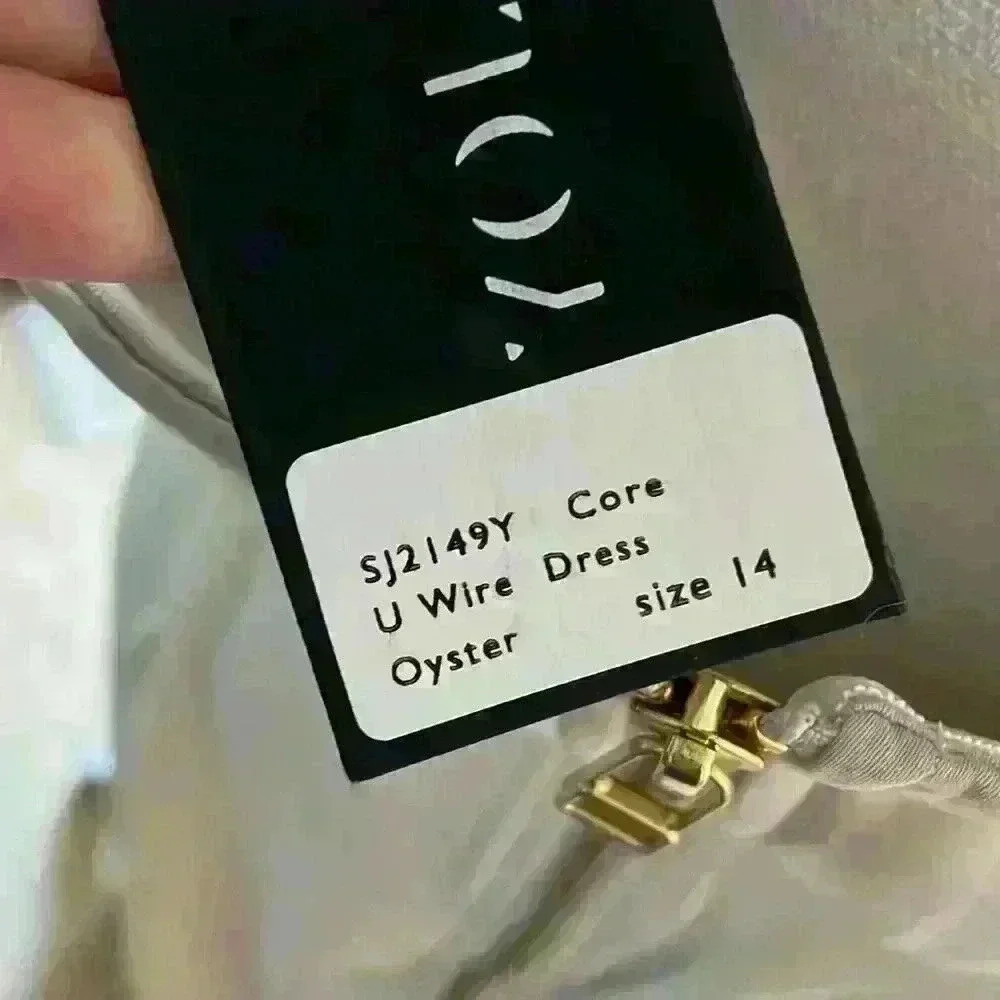 UWire Core Bustier Dress by Shona Joy from Revolve size 10 NWT in Color Oyster  - Picture 6 of 7